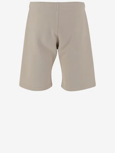 Autry Elasticated-waistband Logo-patch Shorts In Neutral