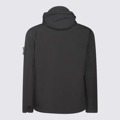 Stone Island Soft Shell Padded Jacket With Waterproof And Windproof Membrane In Gray