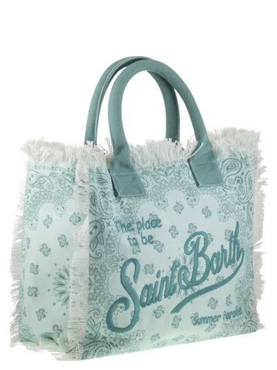 Mc2 Saint Barth Vanity - Canvas Bag With Bandana Print