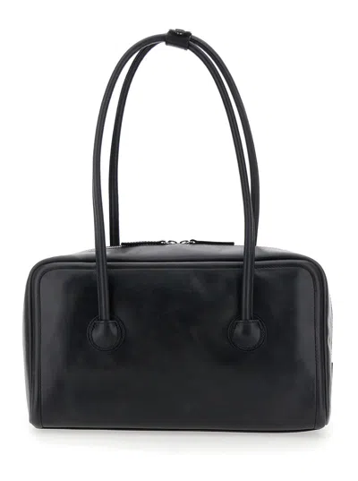 Margesherwood Double-handle Zip-top Tote Bag In Black
