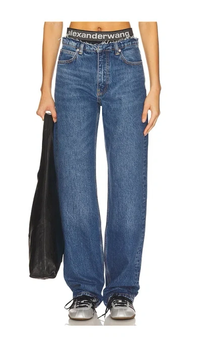 Alexander Wang Pre-styled Ez Jean With Sporty Undie