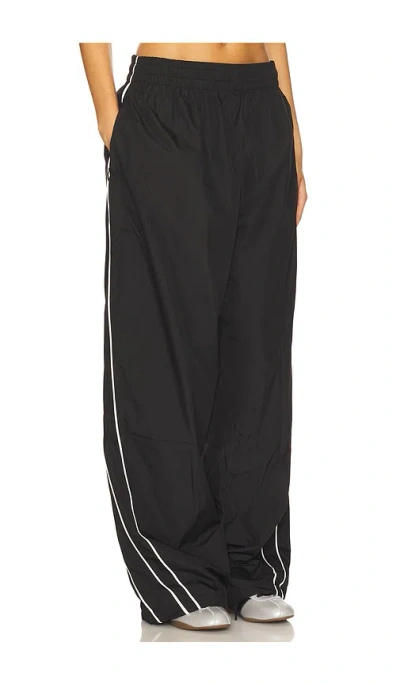 Jaded London Micro Fibre Xl Jogger Pant In Black