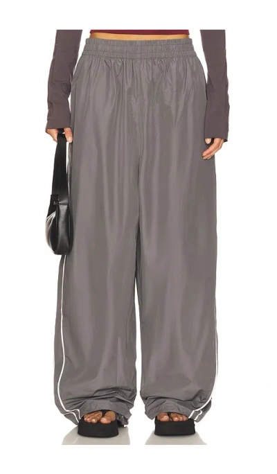 Jaded London Micro Fibre Xl Jogger Pant In Gray