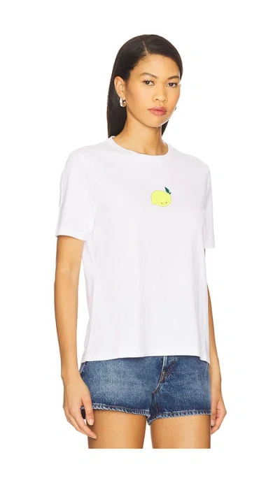 Kule The Modern Lemon Tee In White