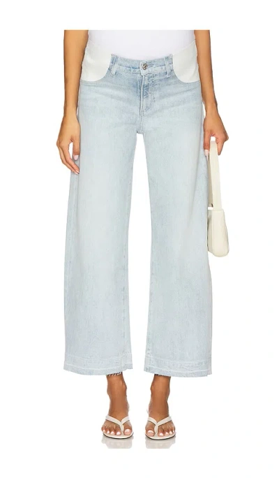 Paige Arellia Ankle Maternity Jeans Fernanda Fernanda In Blue