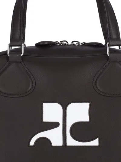 Courrèges Reedition Bowling Zip-up Shoulder Bag