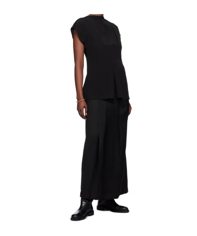 Studio Nicholson Jaya Draped Maxi Skirt