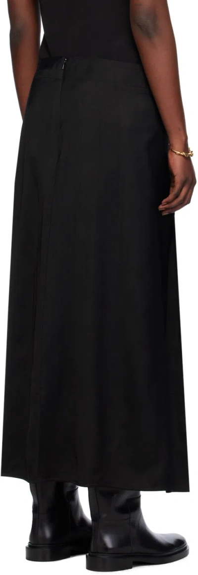 Studio Nicholson Jaya Draped Maxi Skirt