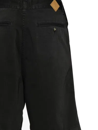 Haikure Adjustable Belt Shorts In Black