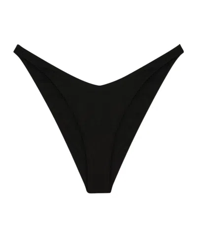 La Reveche Sahar Bikini Bottom In Black