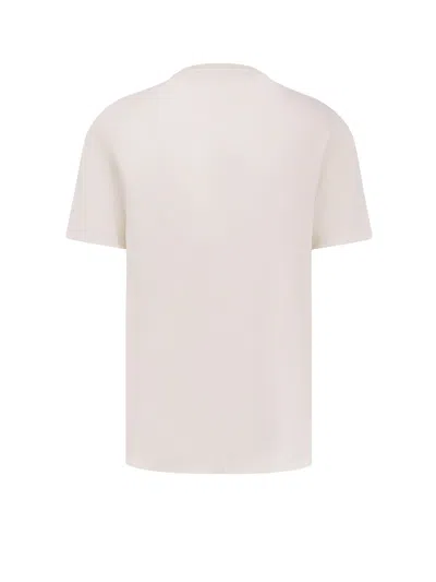 Hugo Boss Ribbed Crew-neck Cotton T-shirt With Side Slits