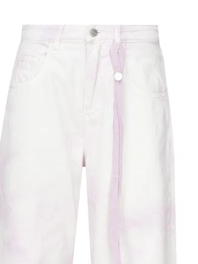 Icon Denim Debby Tie-dye Jeans In White