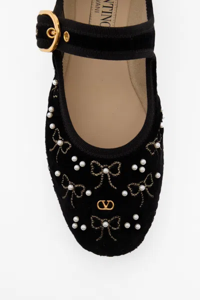 Valentino Round Toe Ballet Shoes