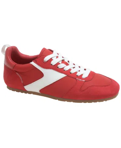 Wild Pair Women's Beccaa Lace-up Sneakers, Exclusively At Macy's In Red