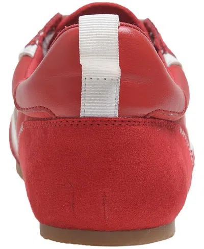 Wild Pair Women's Beccaa Lace-up Sneakers, Exclusively At Macy's In Red