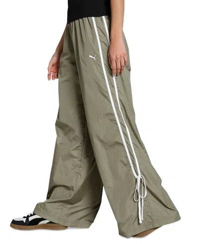 Puma Women's Modern Delight Bow-hem Loose Track Pants