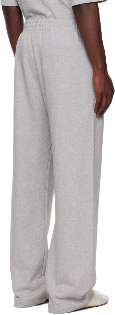 We11 Done Elastic Waist Sweatpants In White