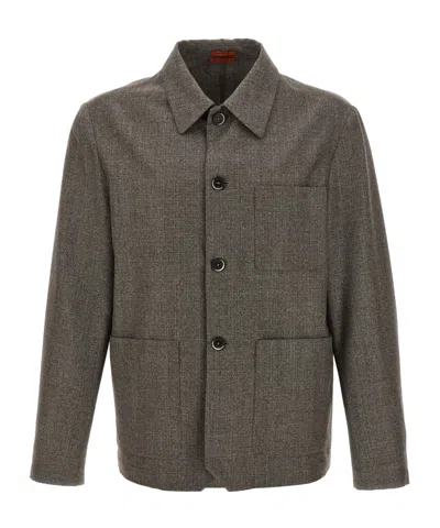 Barena Venezia Barena 'visal' Overshirt In Brown