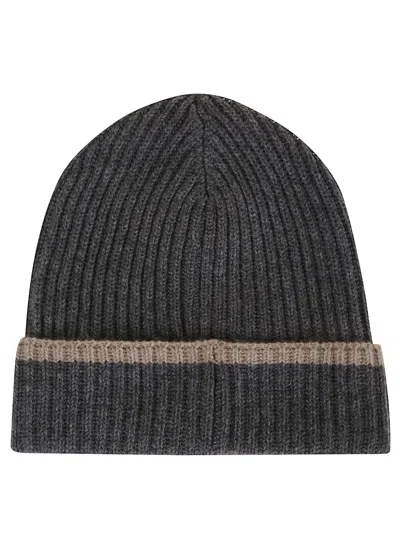 Brunello Cucinelli Ribbed Knit Hat
