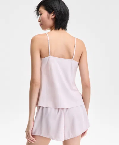 Inc International Concepts Women's Stretch Satin Pajama Set, Exclusively At Macy's