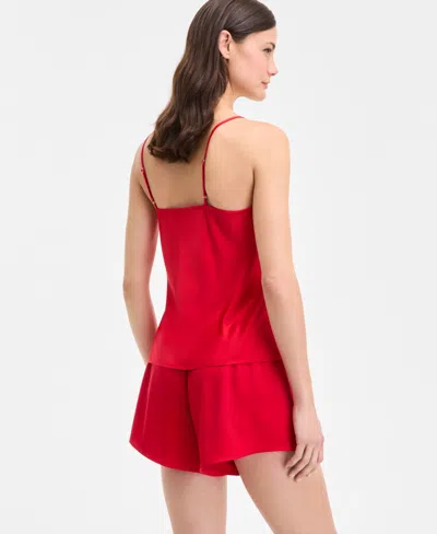 Inc International Concepts Women's Stretch Satin Pajama Set, Exclusively At Macy's