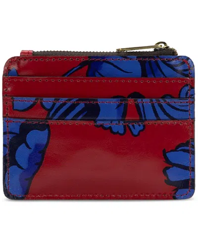 Patricia Nash Cassis Id Small Printed Leather Wallet