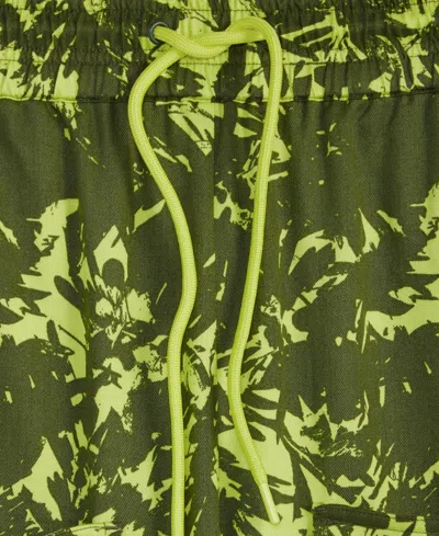 Mode Of One Men's Abstracted Floral Regular-fit Printed Bomber Jacket, Macy's Exclusive In Green