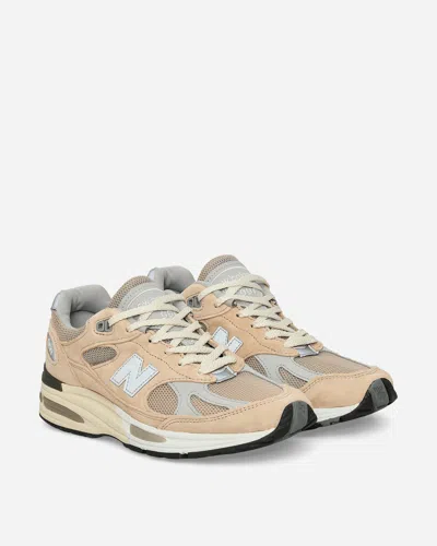 New Balance Slip-on Sneakers With Suede And Mesh In Neutral