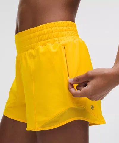Lululemon Hotty Hot High-rise Lined Short 4"