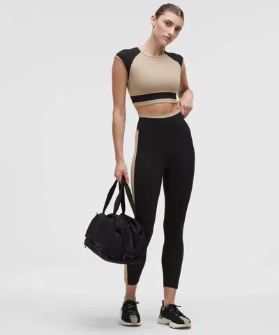Lululemon Nulu Cropped Short-sleeve Shirt