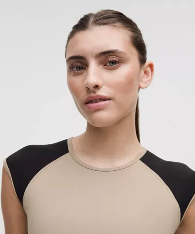Lululemon Nulu Cropped Short-sleeve Shirt