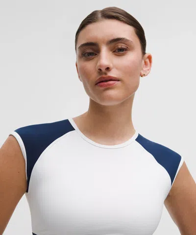 Lululemon Nulu Cropped Short-sleeve Shirt