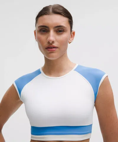 Lululemon Nulu Cropped Short-sleeve Shirt