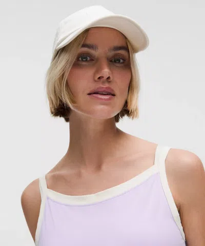 Lululemon Organic Cotton High-neck Ringer Tank Top