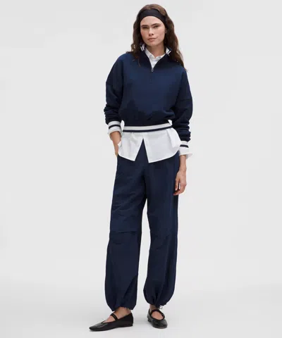 Lululemon Perfectly Oversized Ringer Funnel-neck Half Zip