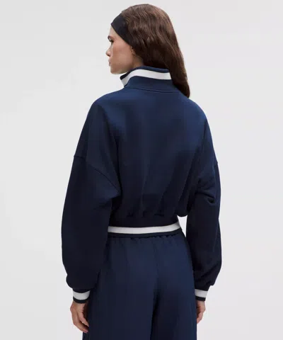 Lululemon Perfectly Oversized Ringer Funnel-neck Half Zip