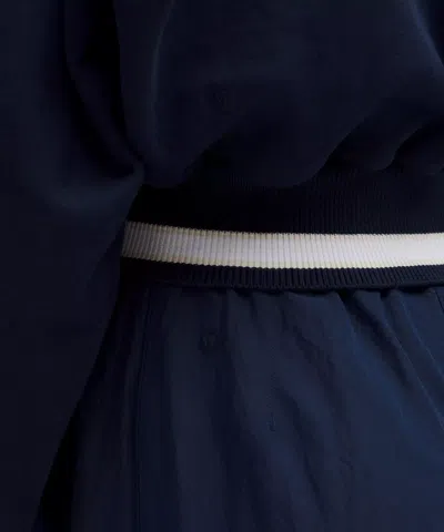 Lululemon Perfectly Oversized Ringer Funnel-neck Half Zip