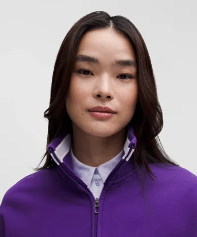Lululemon Perfectly Oversized Ringer Funnel-neck Half Zip