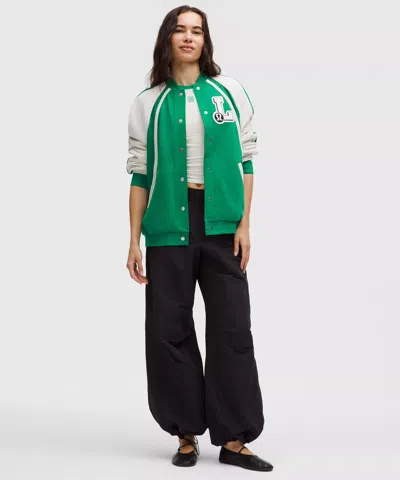 Lululemon Scuba Oversized Collegiate Jacket