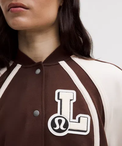 Lululemon Scuba Oversized Collegiate Jacket