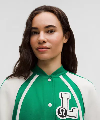 Lululemon Scuba Oversized Collegiate Jacket