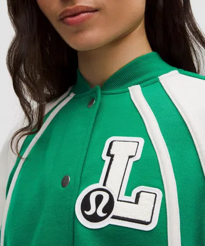 Lululemon Scuba Oversized Collegiate Jacket