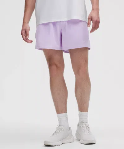 Lululemon Striped Mesh Tennis Short 5"