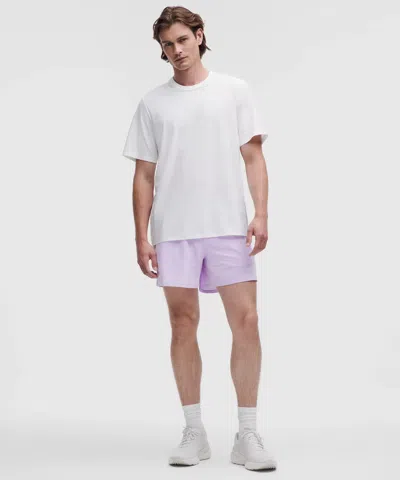 Lululemon Striped Mesh Tennis Short 5"