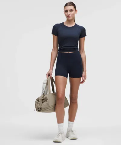 Lululemon Swiftly Pointelle Short-sleeve Shirt