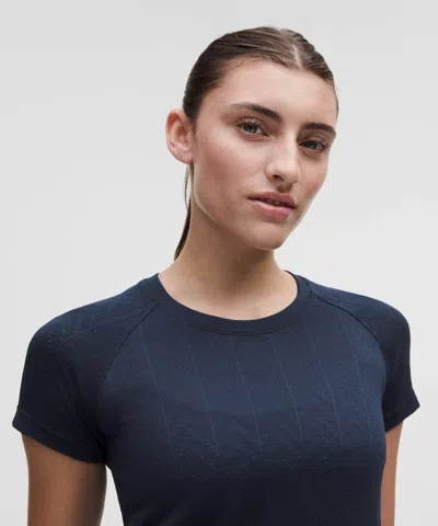 Lululemon Swiftly Pointelle Short-sleeve Shirt
