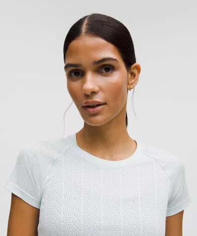 Lululemon Swiftly Pointelle Short-sleeve Shirt