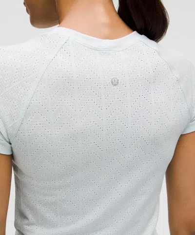 Lululemon Swiftly Pointelle Short-sleeve Shirt