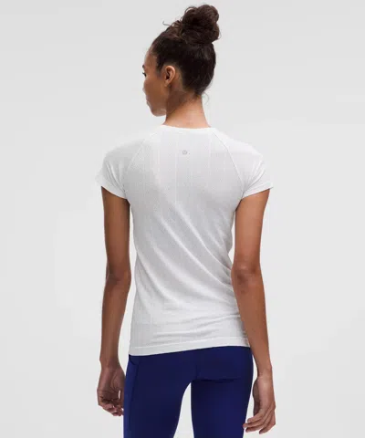 Lululemon Swiftly Pointelle Short-sleeve Shirt