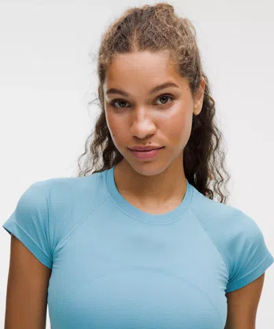 Lululemon Swiftly Tech Cropped Short-sleeve Shirt 2.0